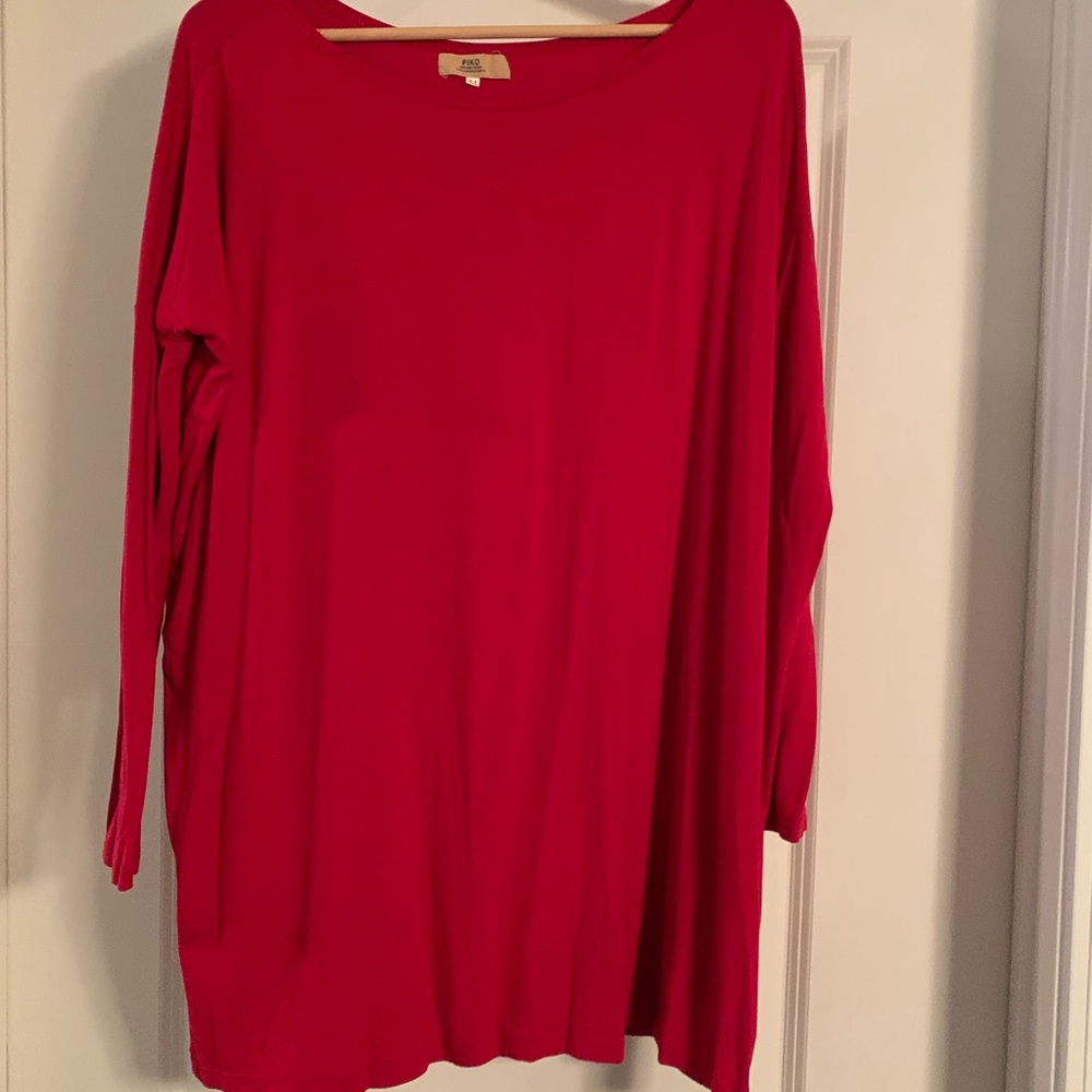 Red Piko Top